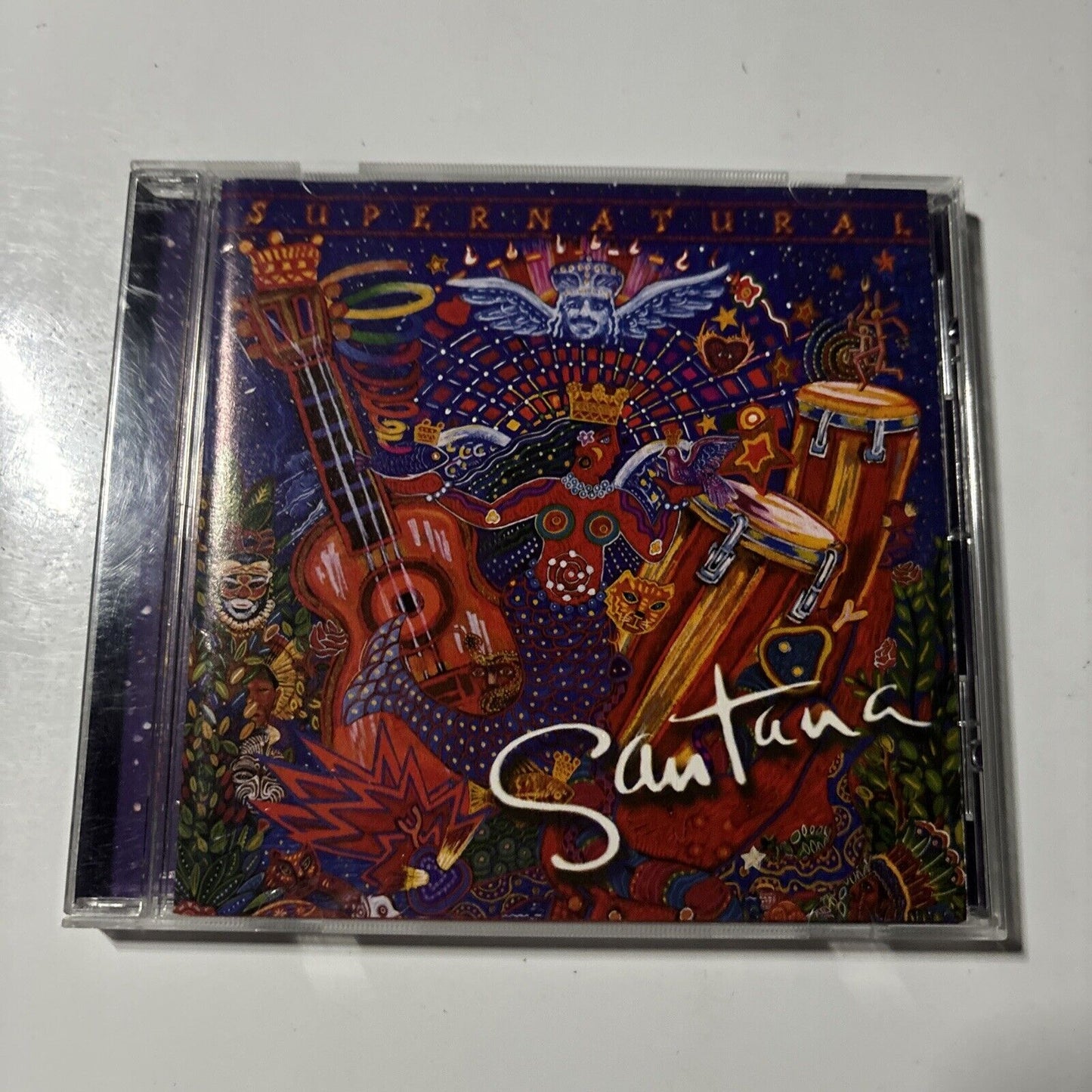 Santana - Supernatural (CD, 1999) Arista 381985