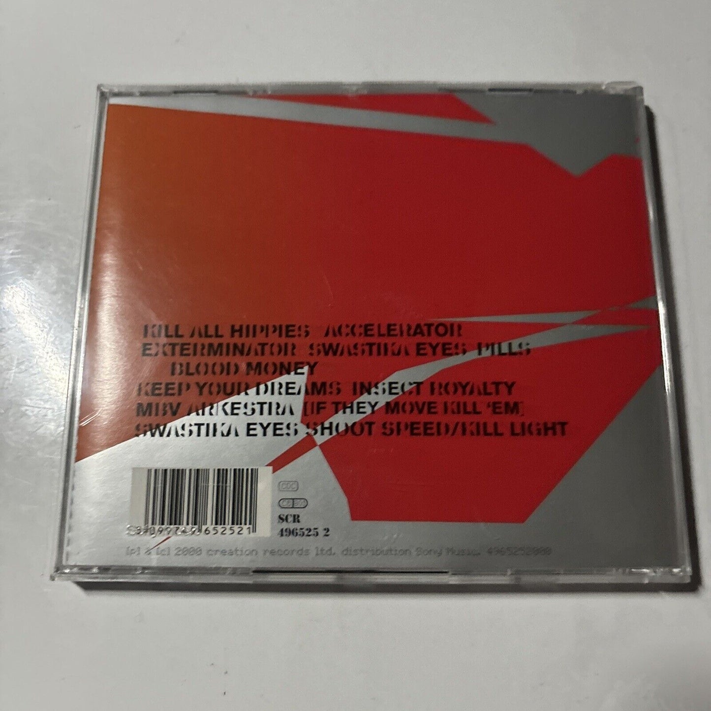 Primal Scream - Exterminator (CD, 2000) Creation Records XTRMNTR