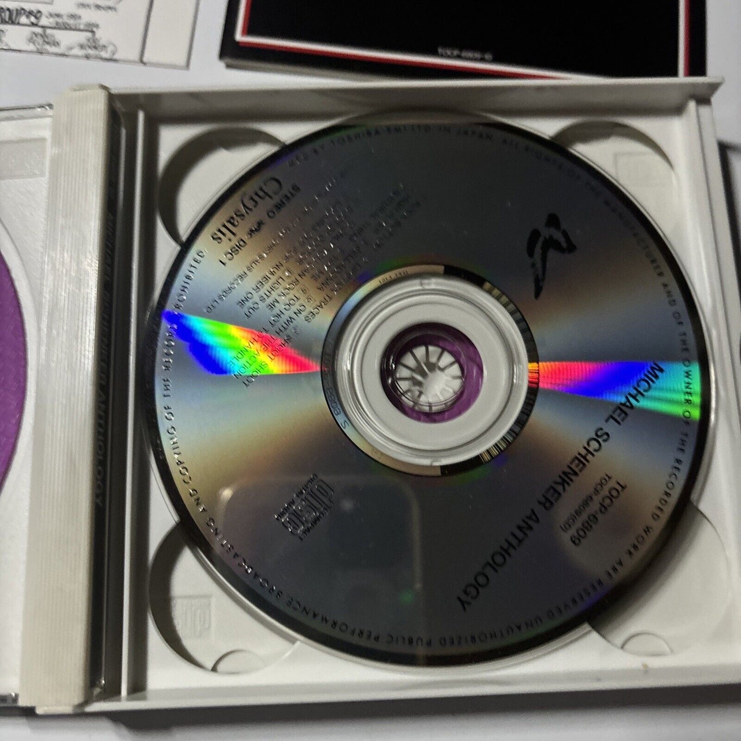 Michael Schenker - Michael Schenker Anthology (CD, 1991) Japan tocp-6809-10