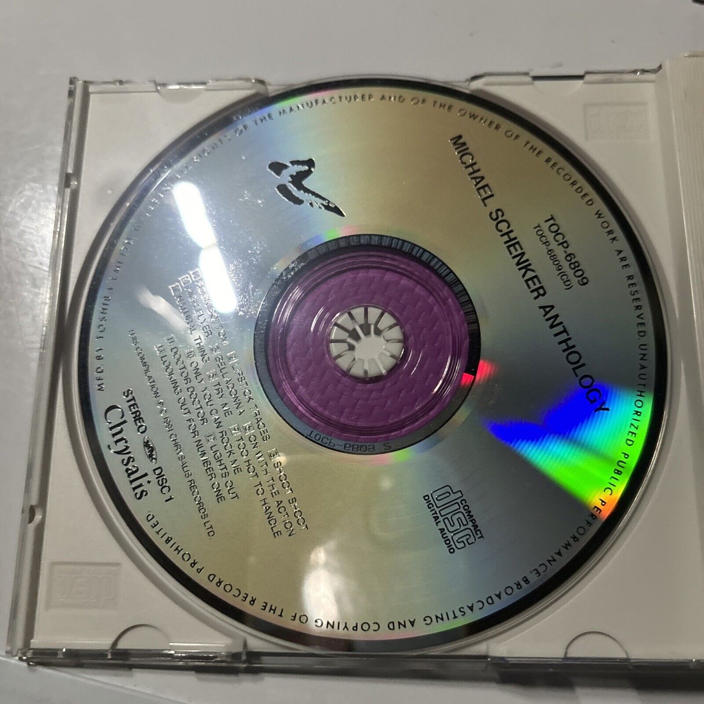 Michael Schenker - Michael Schenker Anthology (CD, 1991) Japan tocp-6809-10