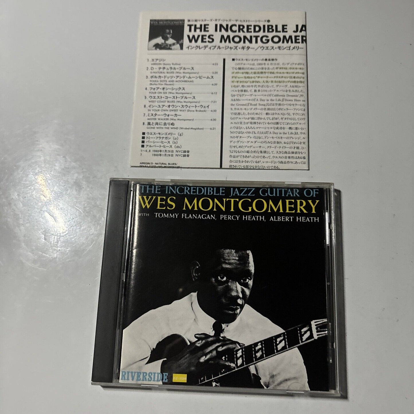 Wes Montgomery - The Incredible Jazz Guitar (CD, 1997) Japan vicj-2218