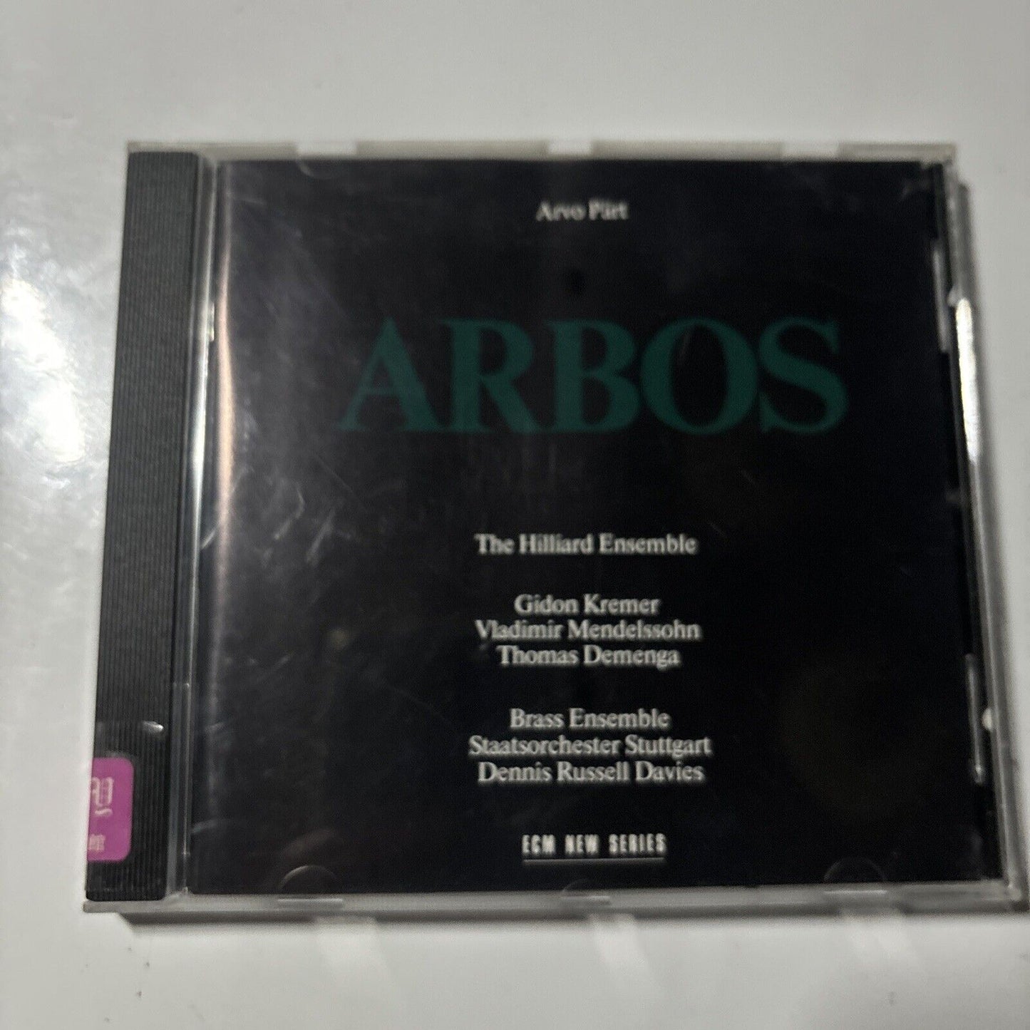 Arvo Pärt - Arbos (CD, 1987) West Germany ECM-1325