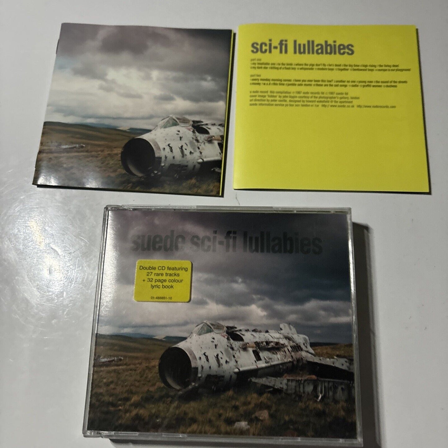 Suede - Sci-Fi Lullabies (CD, 1997, 2-Disc) Nude Records NUD 488851 2