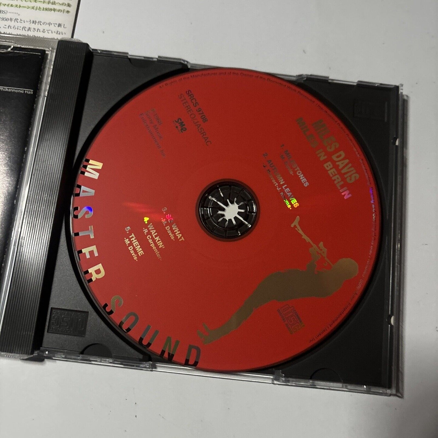 Miles Davis - Miles In Berlin (CD, 2000) Japan SME Records SRCs-9708