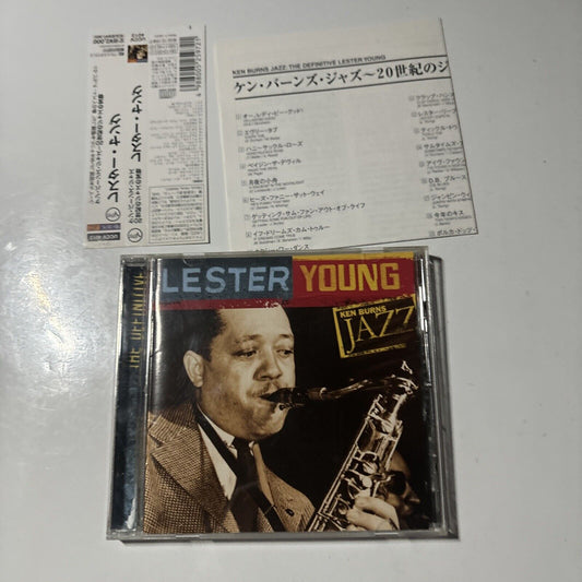 Lester Young - Ken Burns Jazz (CD, 2000) Japan UCCV-4013 Obi
