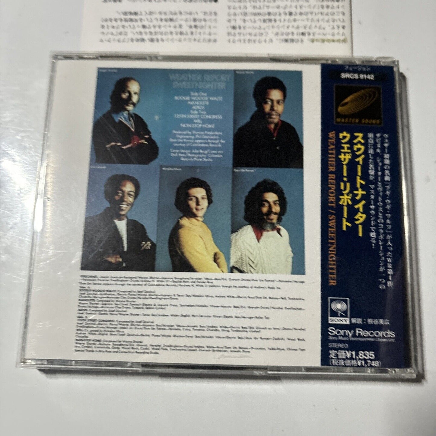 Weather Report - Sweetnighter (CD, 1997) Japan SRCs-9142 Jazz