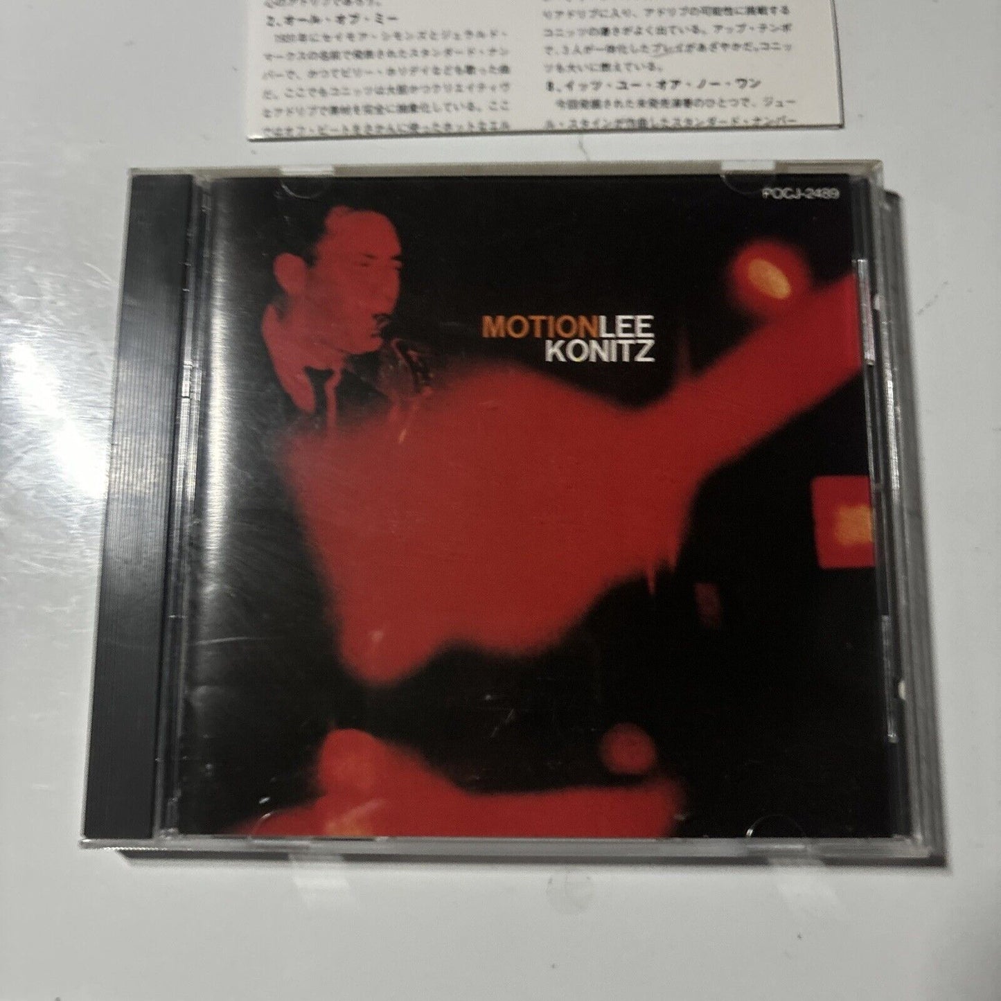 Lee Konitz - Motion (CD, 1997) Japan POCJ-2489 Verve Records