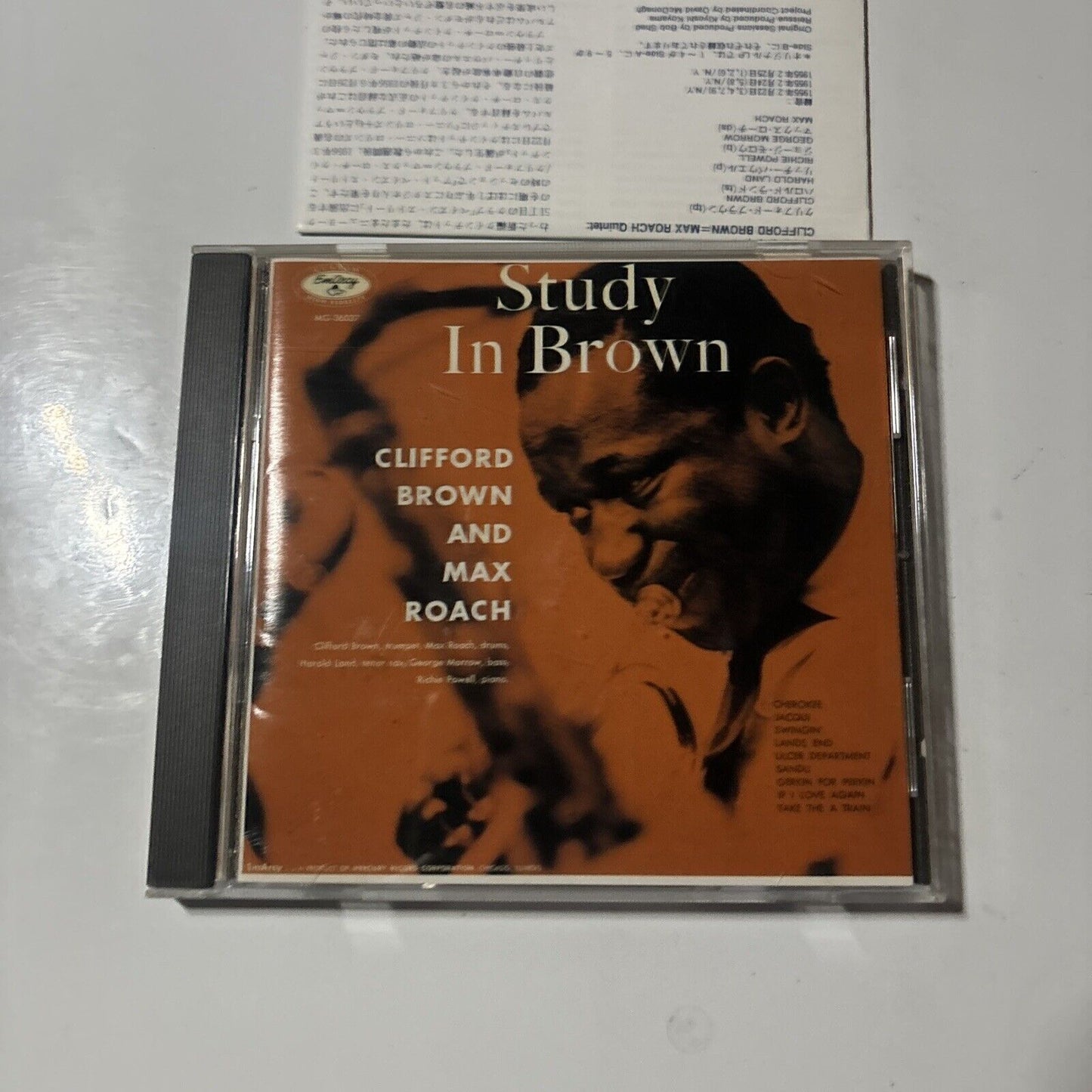 Clifford Brown And Max Roach - Study In Brown (CD, 1997) Japan PHCE-4164
