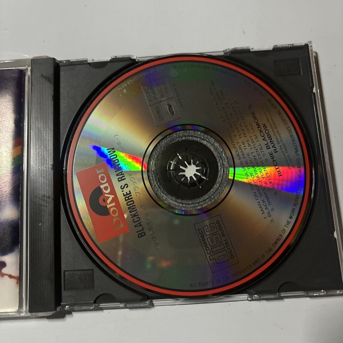 Rainbow - Ritchie Blackmore's Rainbow (CD, 1986) Japan p33p-25019