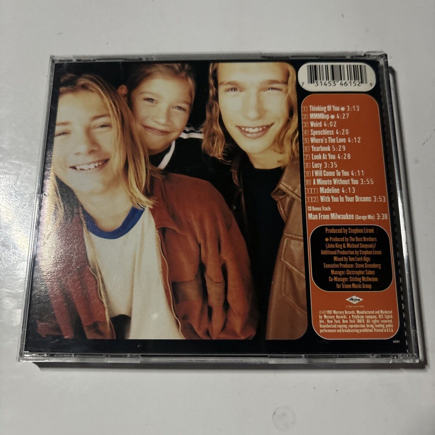 Hanson - Middle Of Nowhere (CD, 1997) 1408701