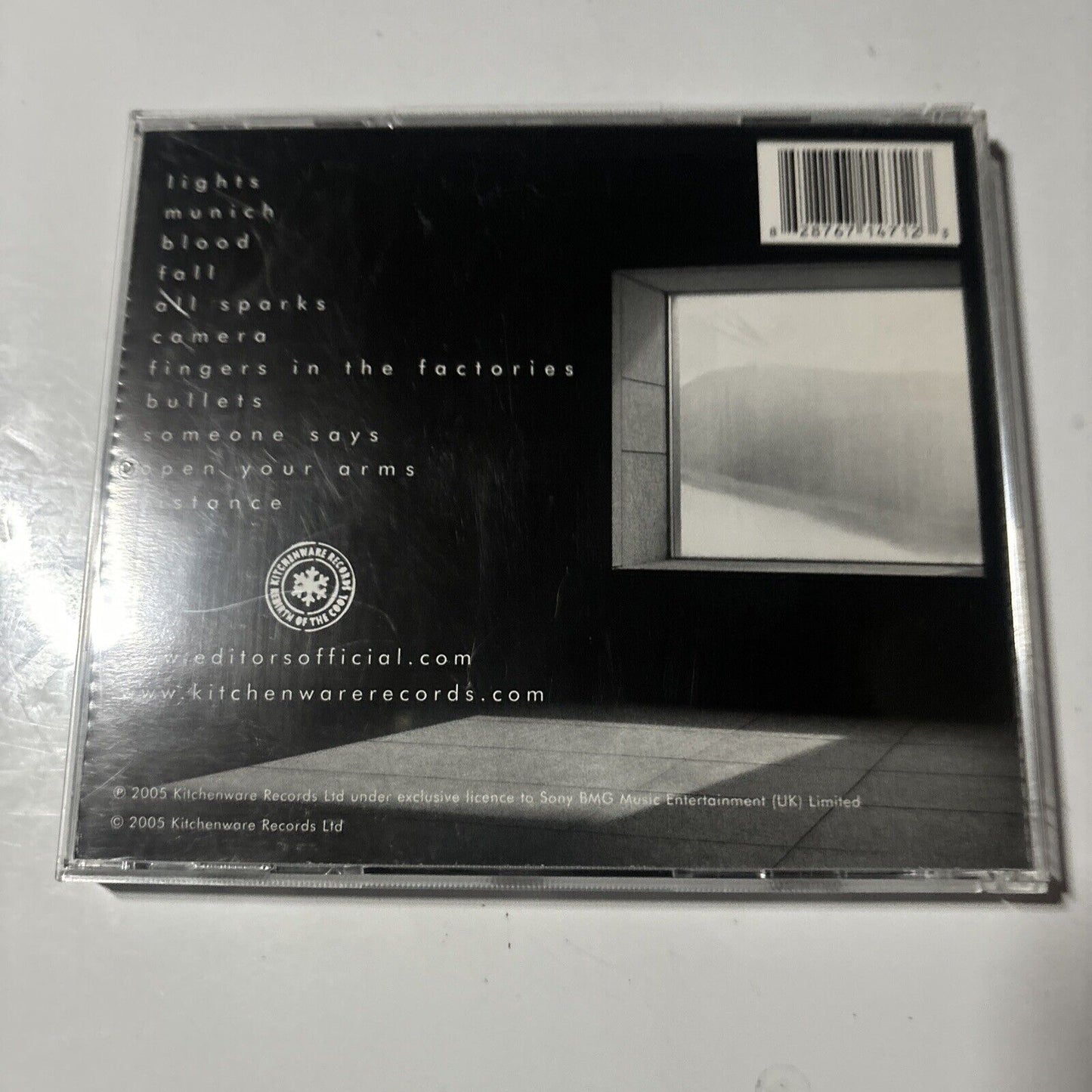 Editors - The Back Room (CD, 2005) Kitchenware Records KWCD34