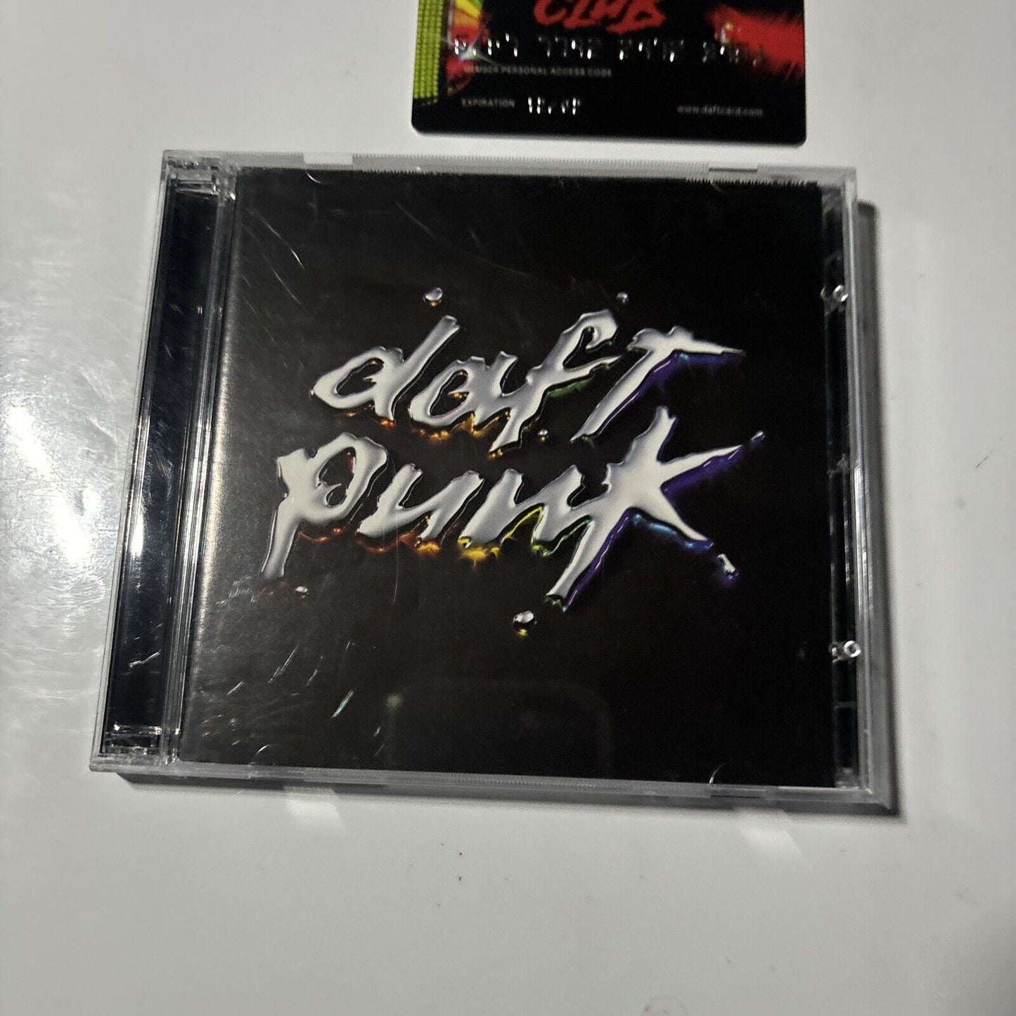 Daft Punk - Discovery (CD, 2001) includes Credit card 8496062