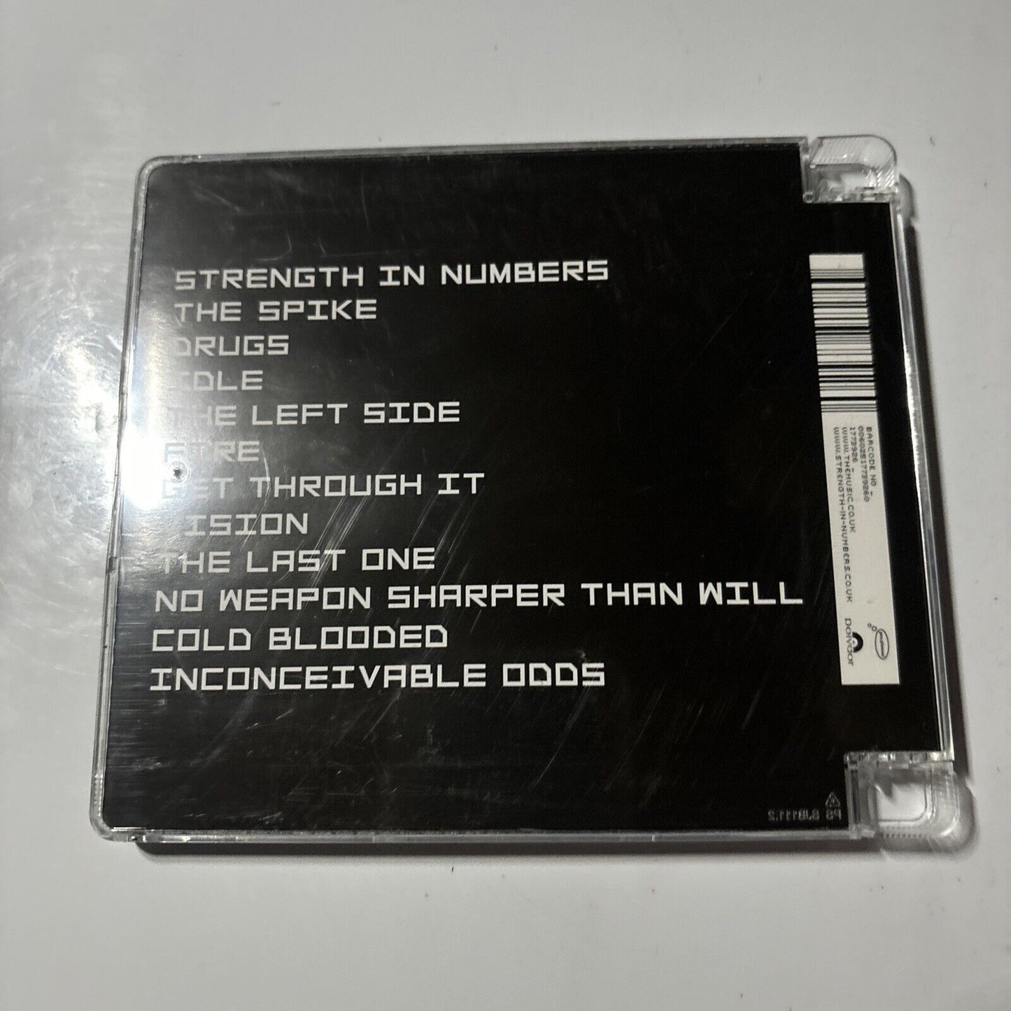 The Music - Strength In Numbers (CD, 2008) Polydor 1766122