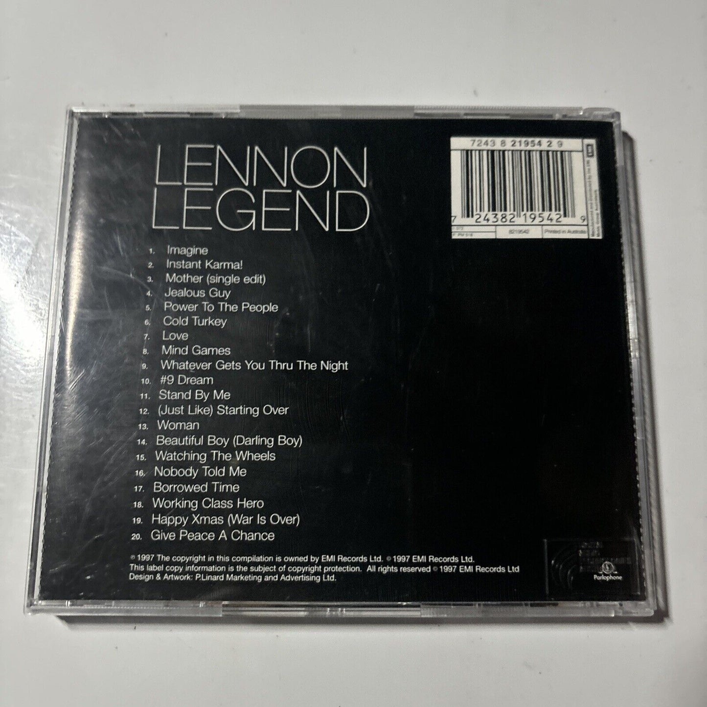 John Lennon - Lennon Legend: the Very Best of John Lennon (CD, 1997) Parlophone