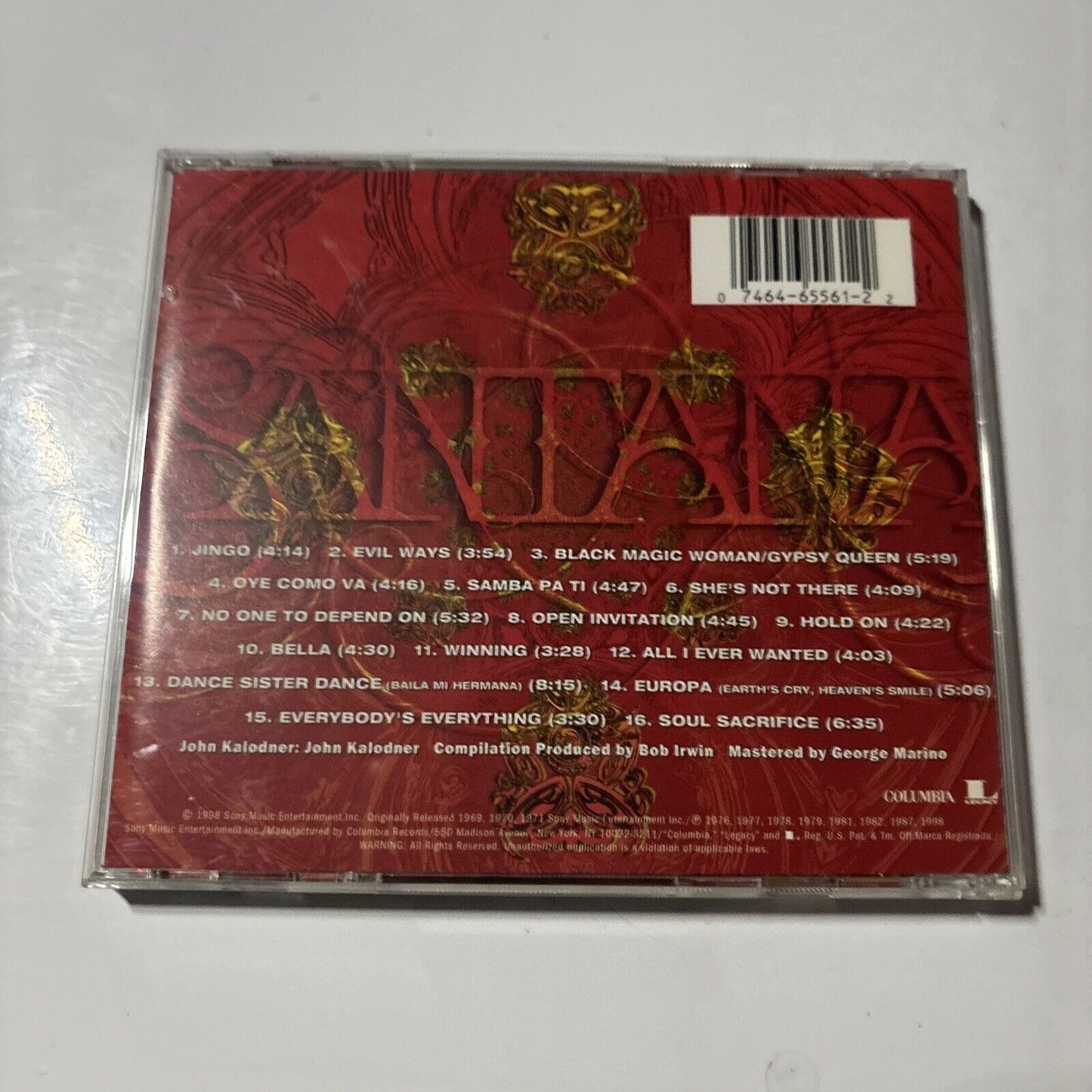 Santana - The Best Of Santana (CD, 1998) CK 65561