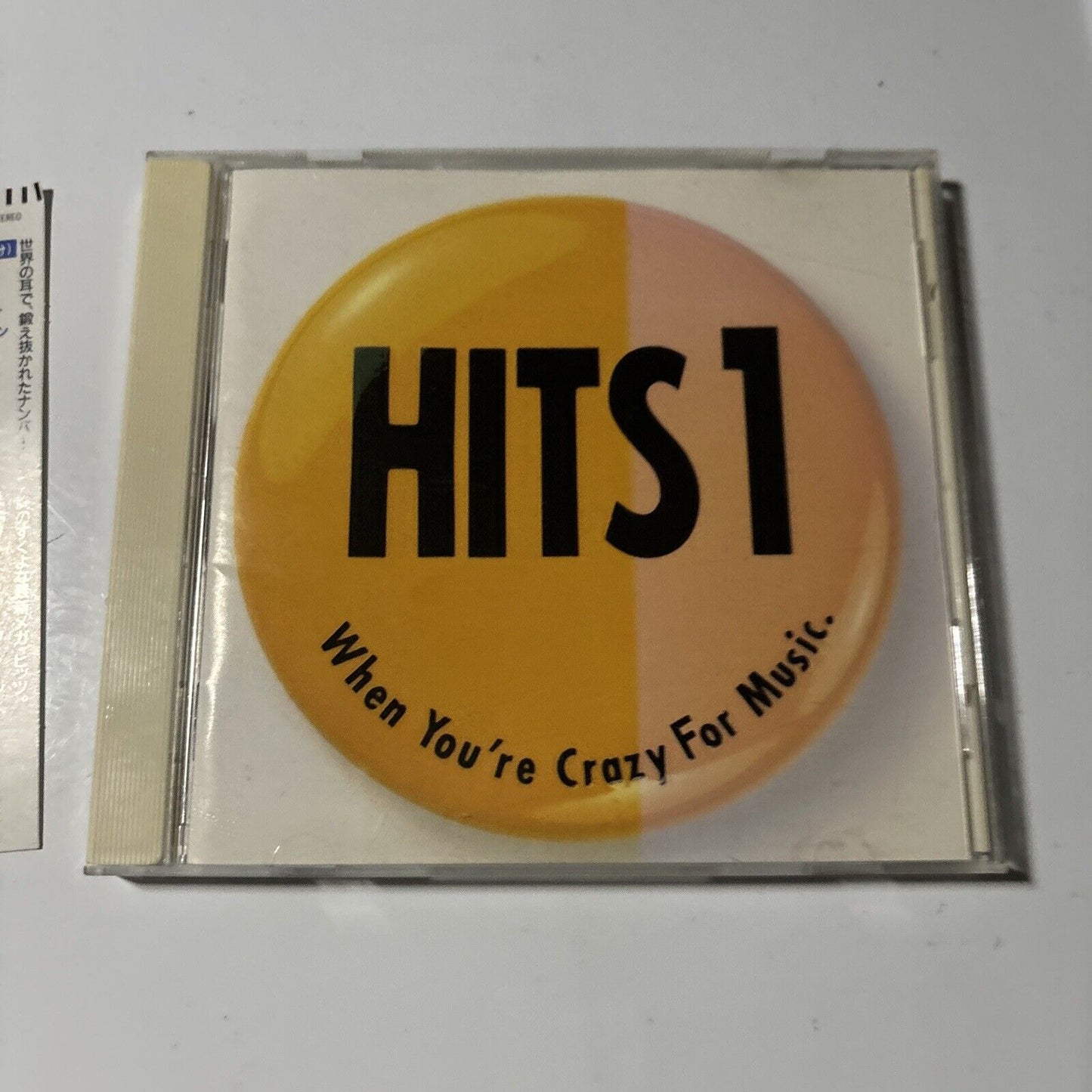 Various Artists - Hits 1 (CD, 1994) Japan wpcr-21 Obi