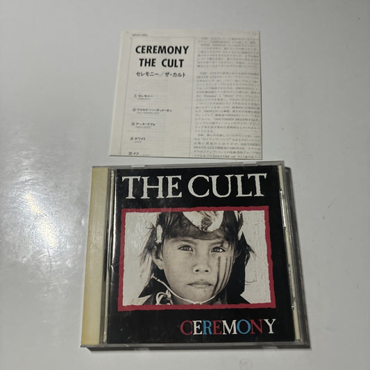 The Cult - Ceremony (CD, 1991) Japan wpcp-4562 Reprise Records