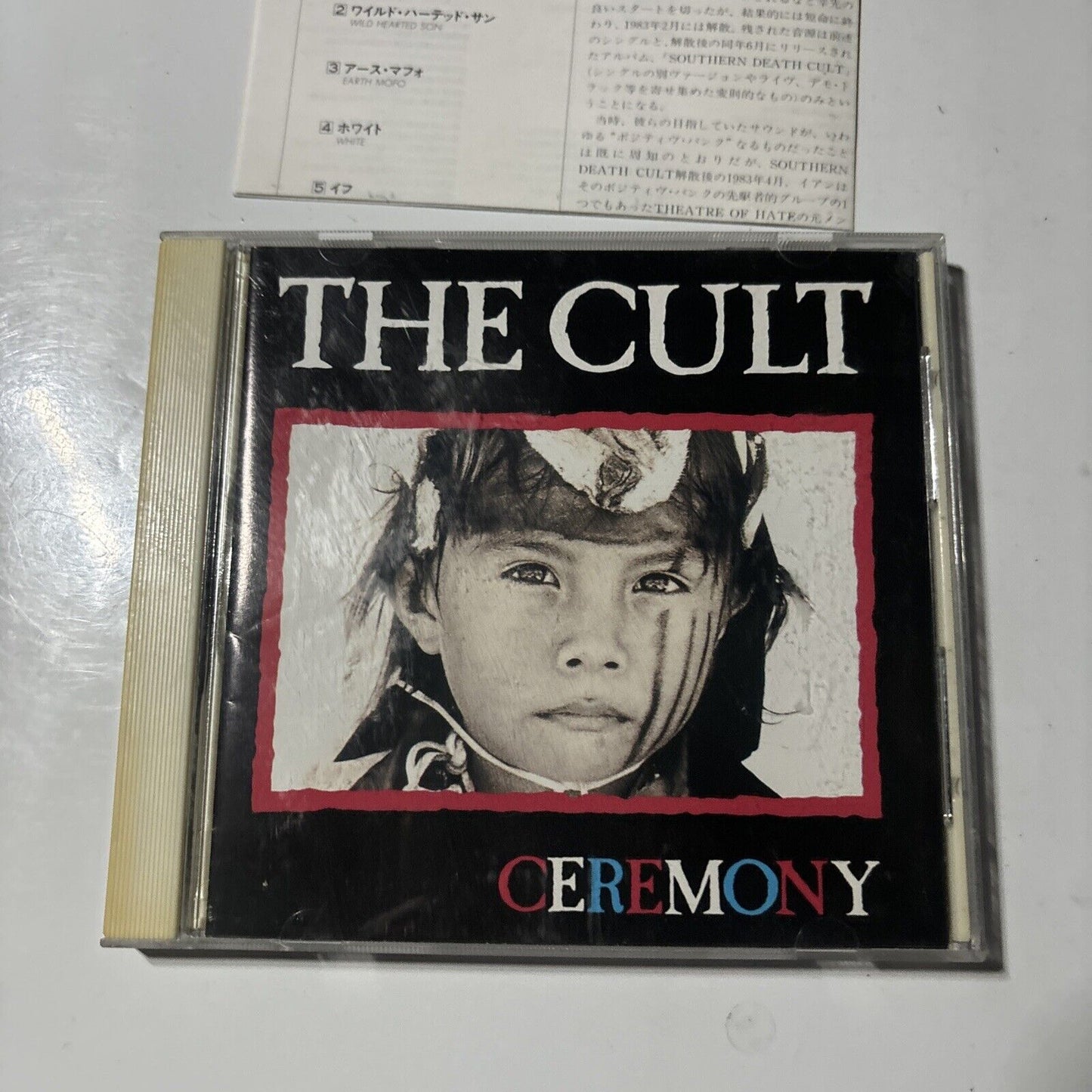 The Cult - Ceremony (CD, 1991) Japan wpcp-4562 Reprise Records