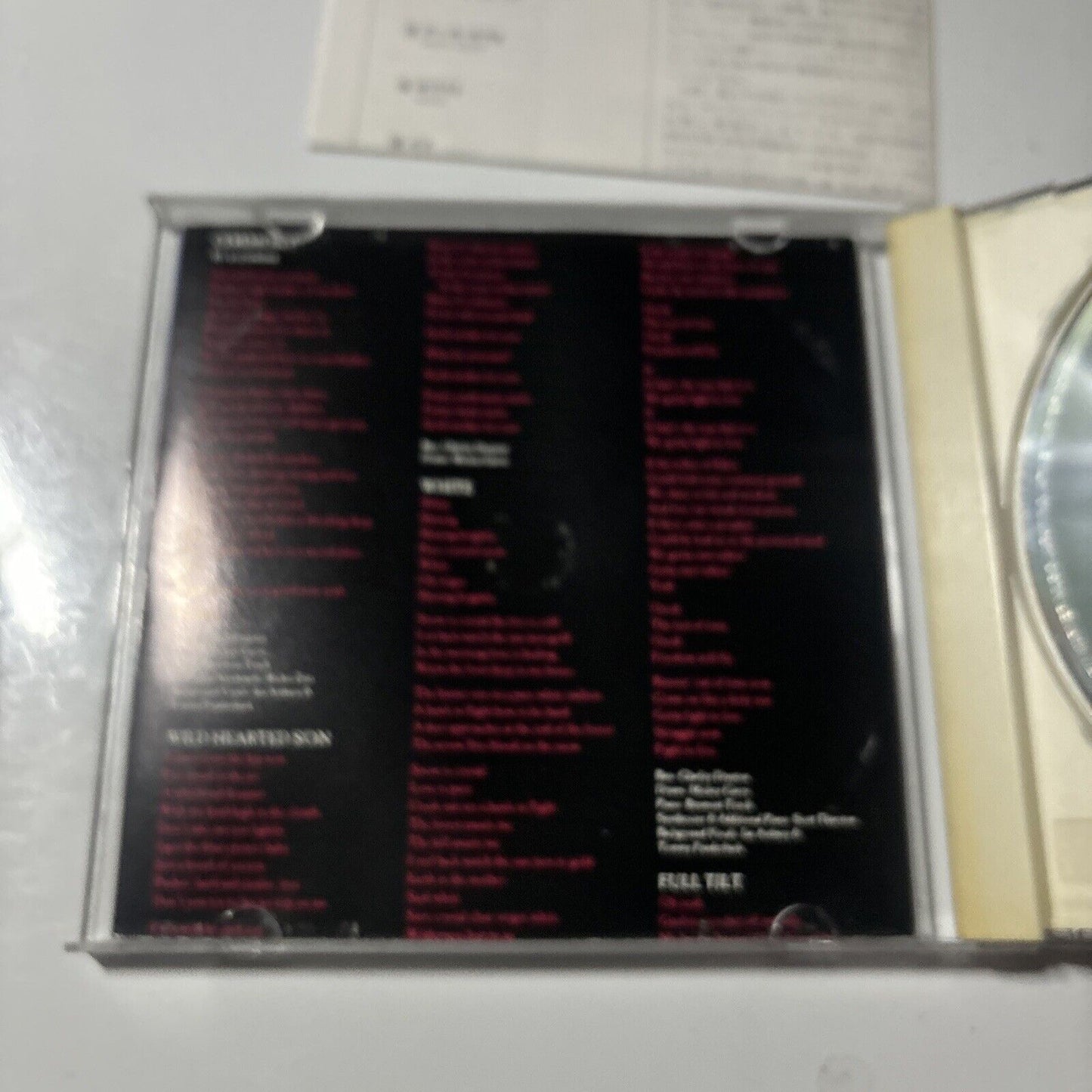 The Cult - Ceremony (CD, 1991) Japan wpcp-4562 Reprise Records