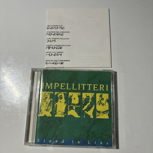 Impellitteri - Stand In Line (CD, 1988) Japan CBS/Sony 25dp-5084