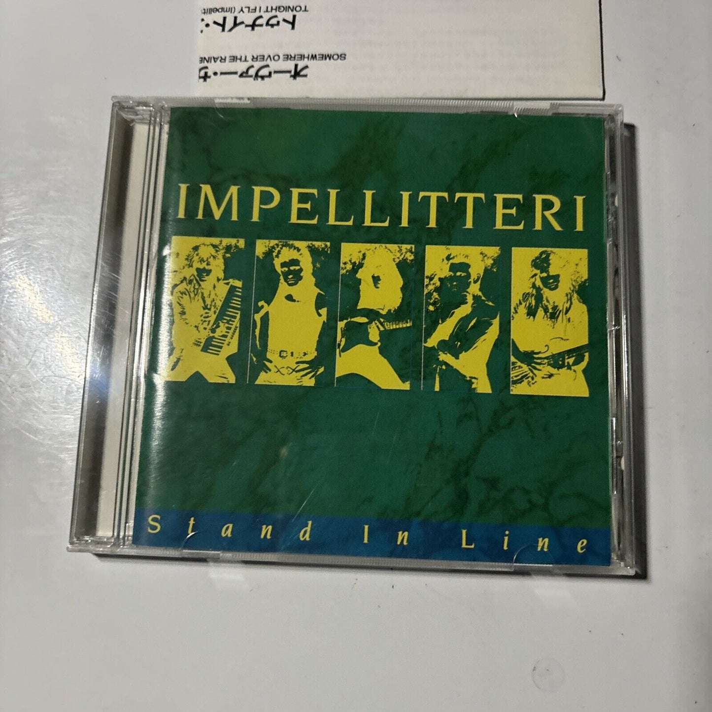 Impellitteri - Stand In Line (CD, 1988) Japan CBS/Sony 25dp-5084