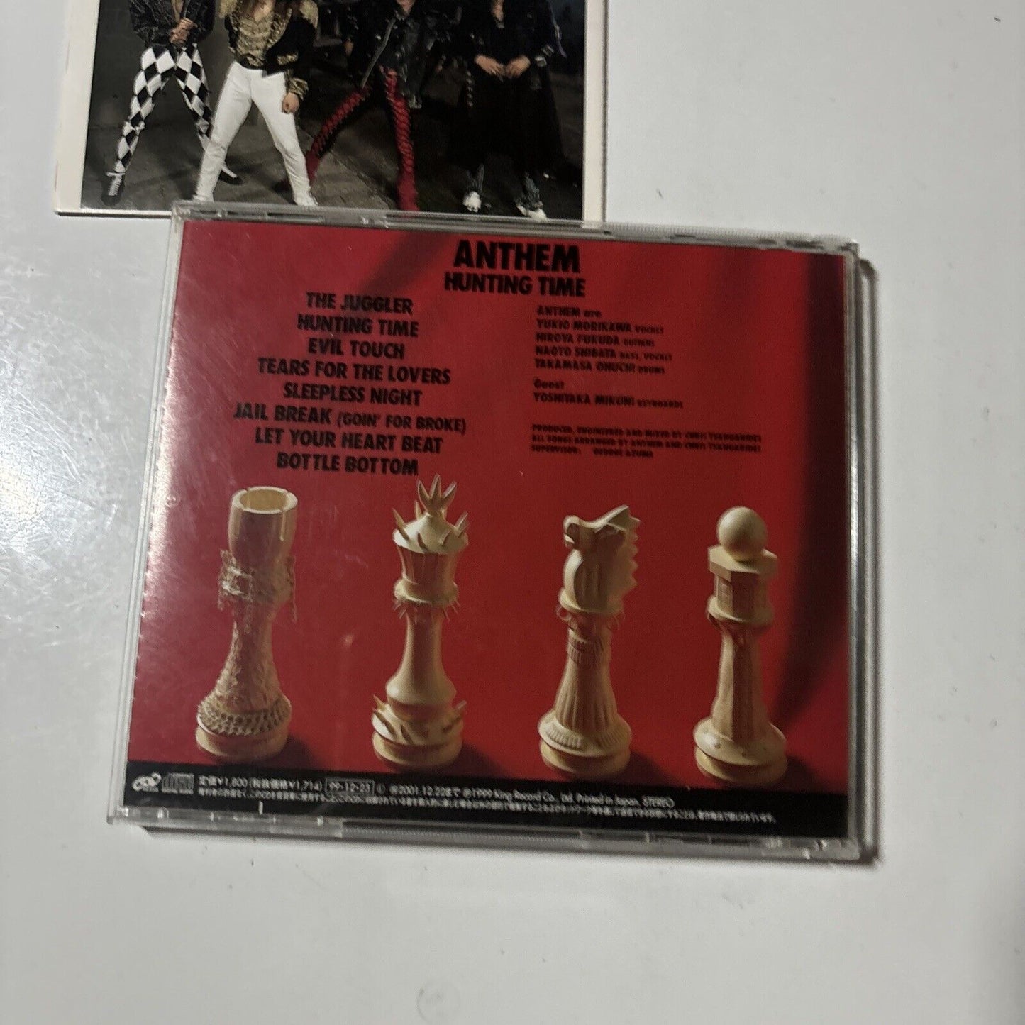 Anthem - Hunting Time (CD, 1989) Japan KICS-2869