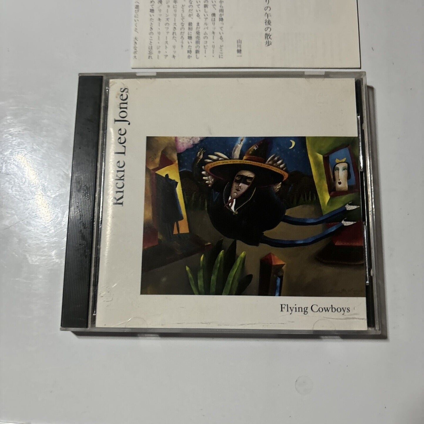 Rickie Lee Jones - Flying Cowboys (CD, 1989) Japan 22p2-3009