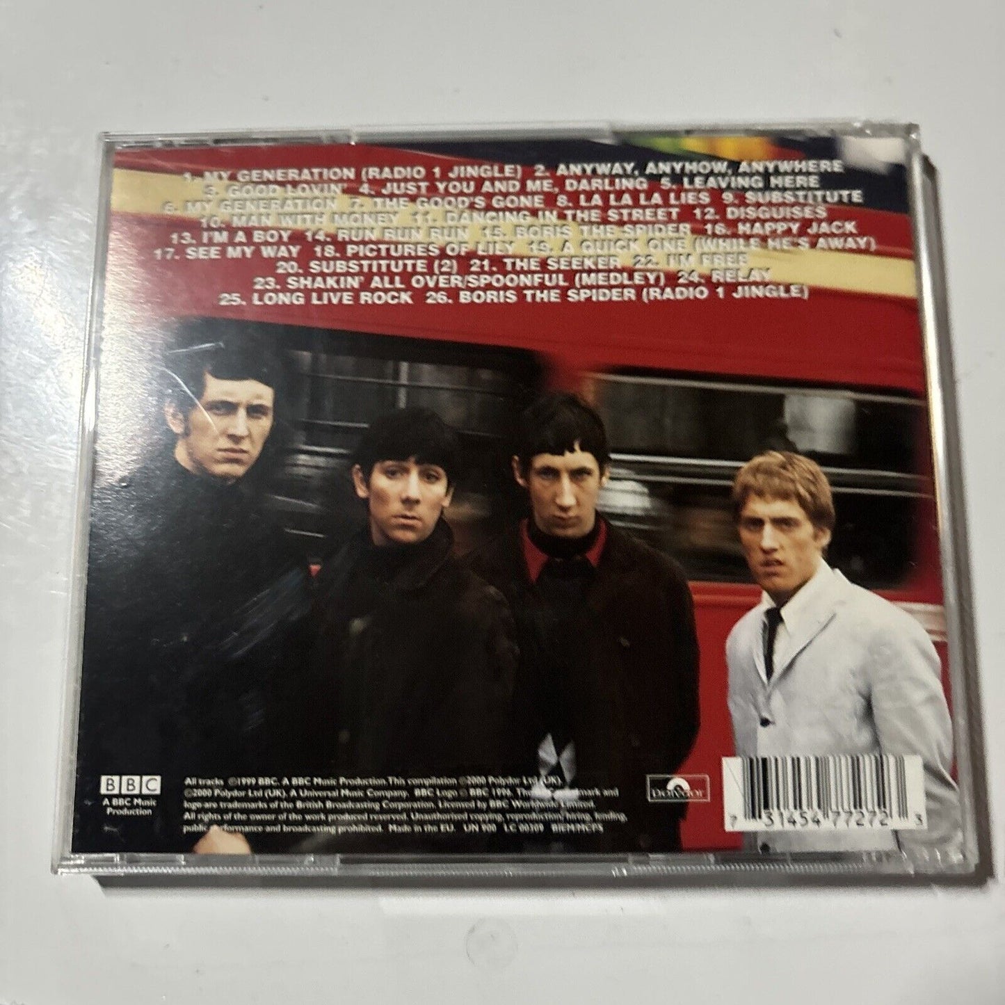 The Who - BBC Sessions (CD, 2000) Polydor 547 727-2 Rock