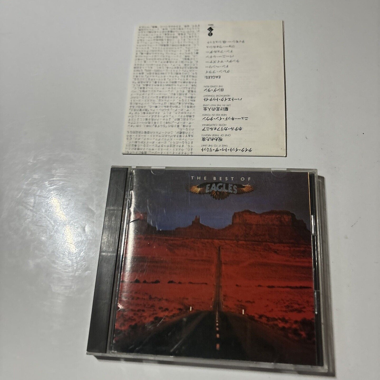 Eagles - The Best Of Eagles (CD, 1985) Japan wpcp-3968