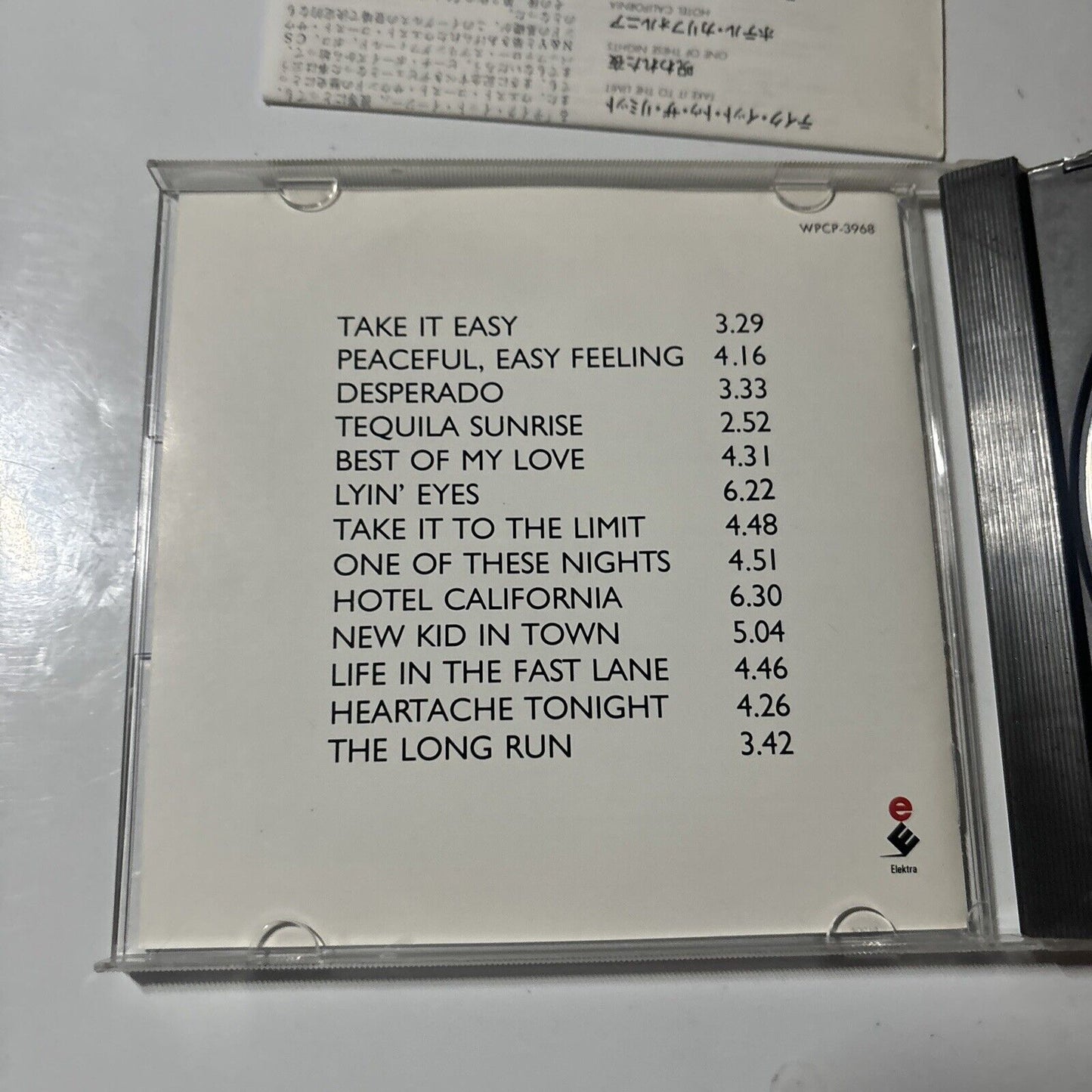 Eagles - The Best Of Eagles (CD, 1985) Japan wpcp-3968