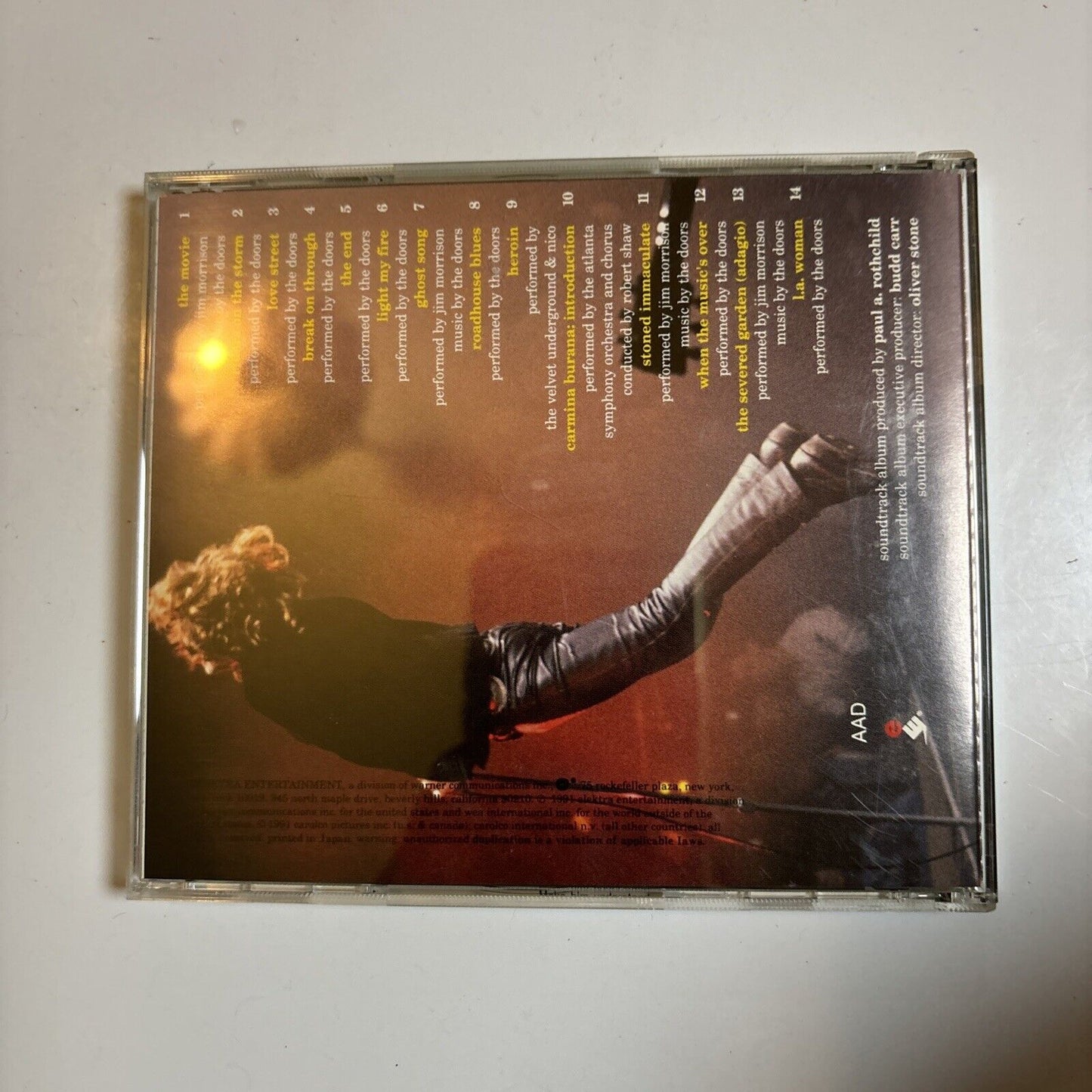 The Doors - The Doors (Original Soundtrack Recording) (CD, 1991) Japan wmc5-345