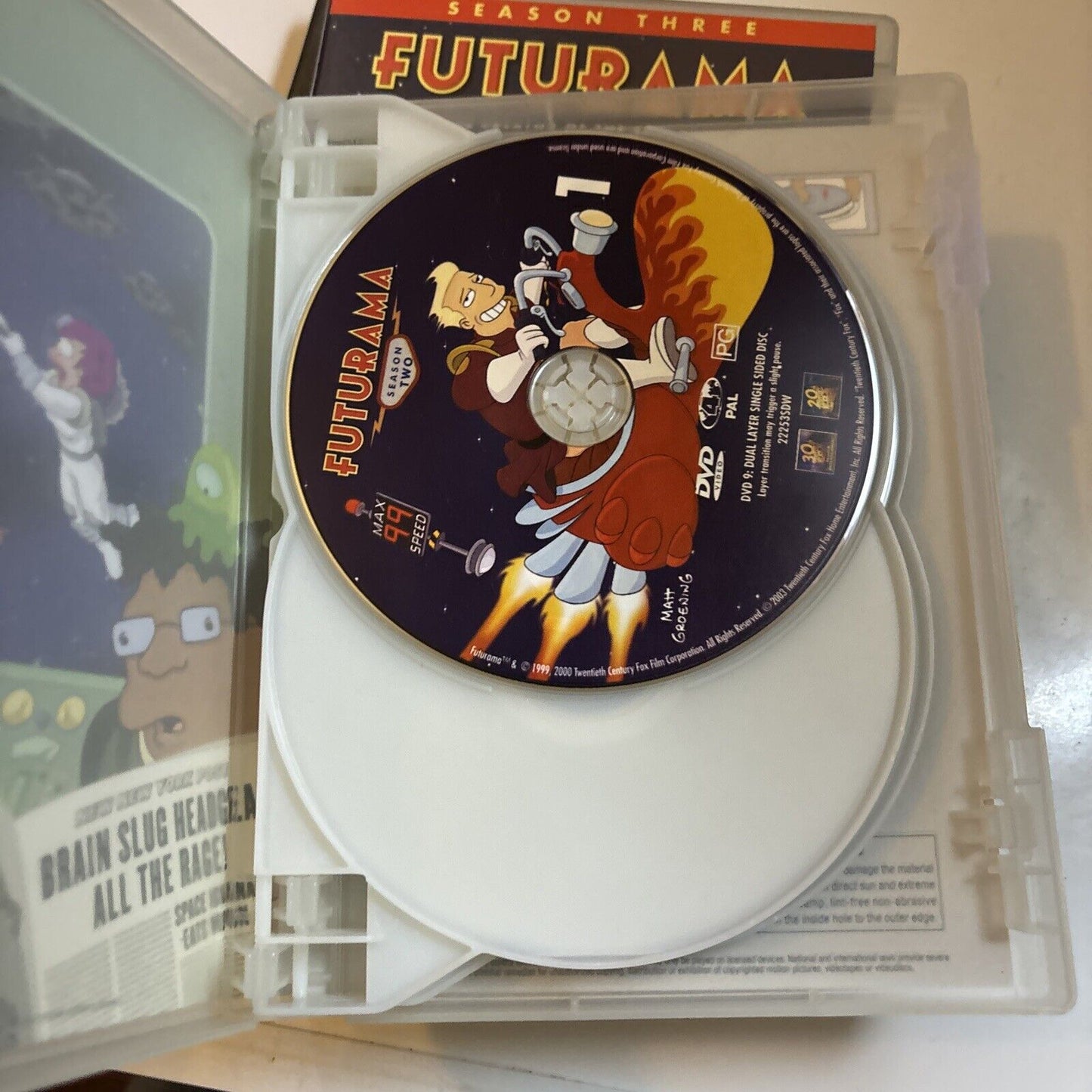 Futurama - The Complete Collection (DVD, 2004, 15-Disc) Region 4