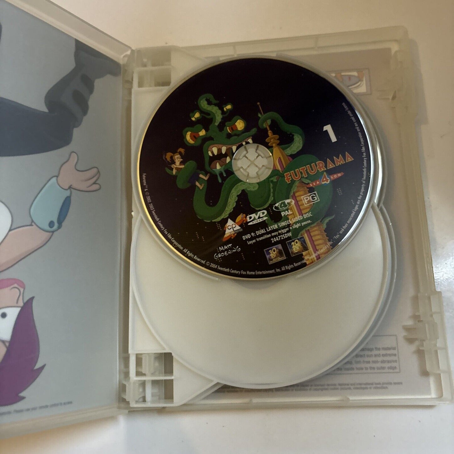 Futurama - The Complete Collection (DVD, 2004, 15-Disc) Region 4