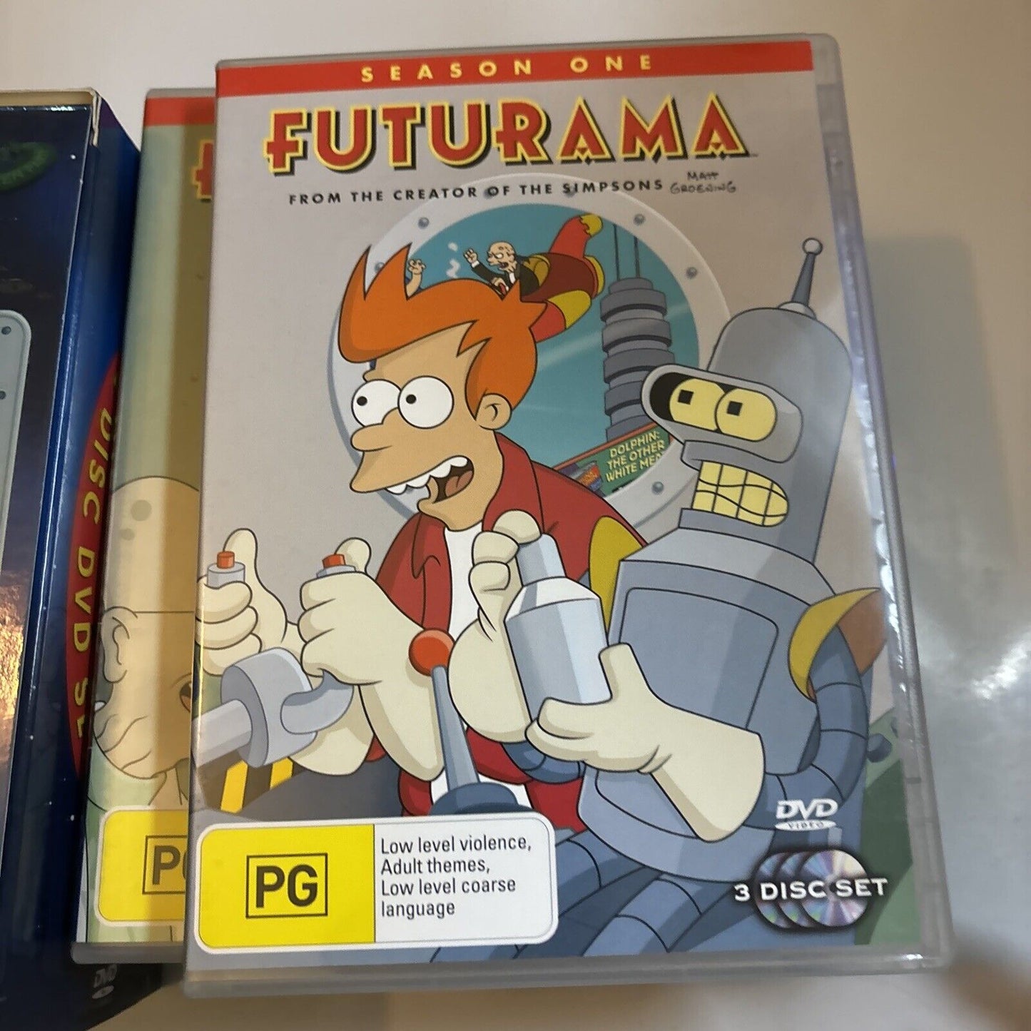 Futurama - The Complete Collection (DVD, 2004, 15-Disc) Region 4