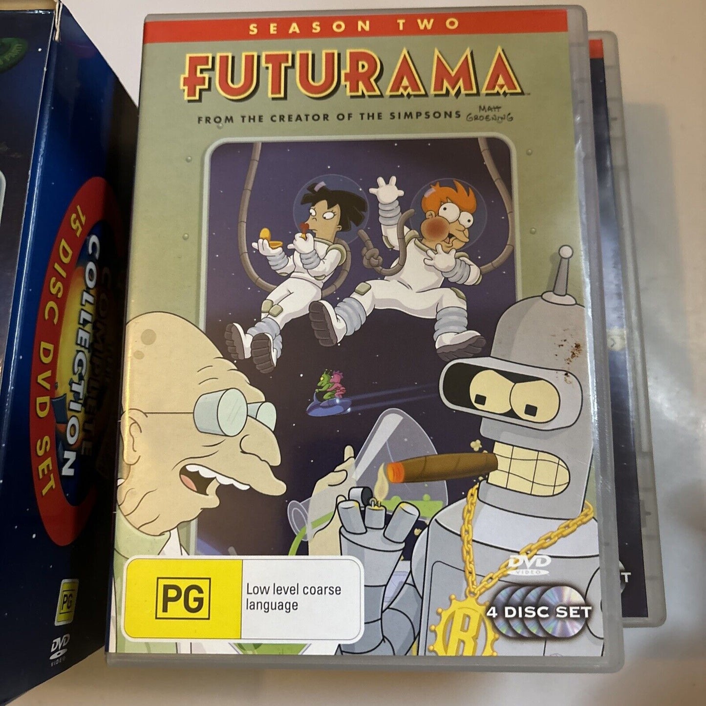 Futurama - The Complete Collection (DVD, 2004, 15-Disc) Region 4