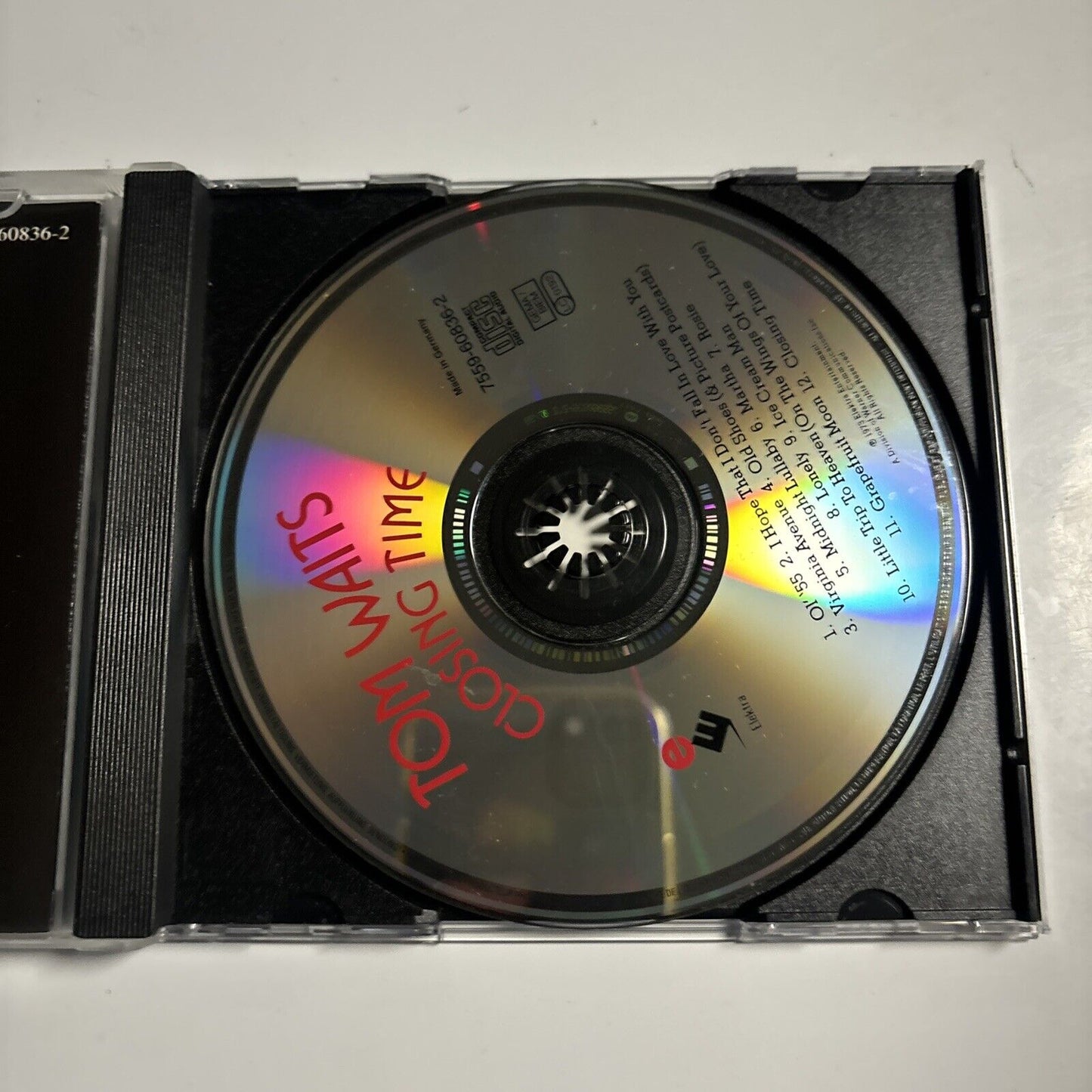 Tom Waits - Closing Time (CD, 1999) Elektra 480722