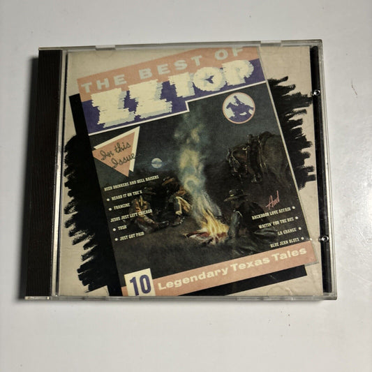 ZZ Top - The Best Of ZZ Top (CD, 1977) Japan 3273-2 256-598
