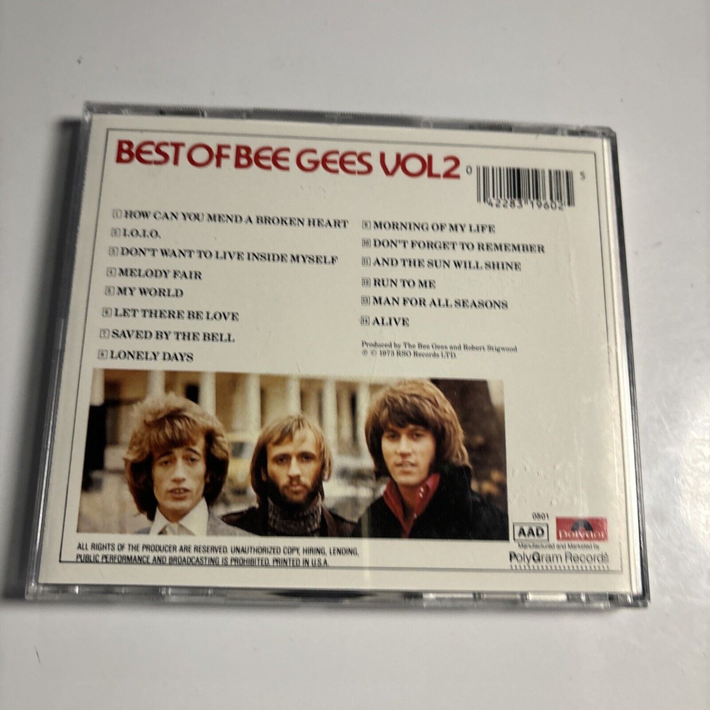 Bee Gees - Best Of Bee Gees Vol 2 (CD, 1988) Polydor 831 960-2