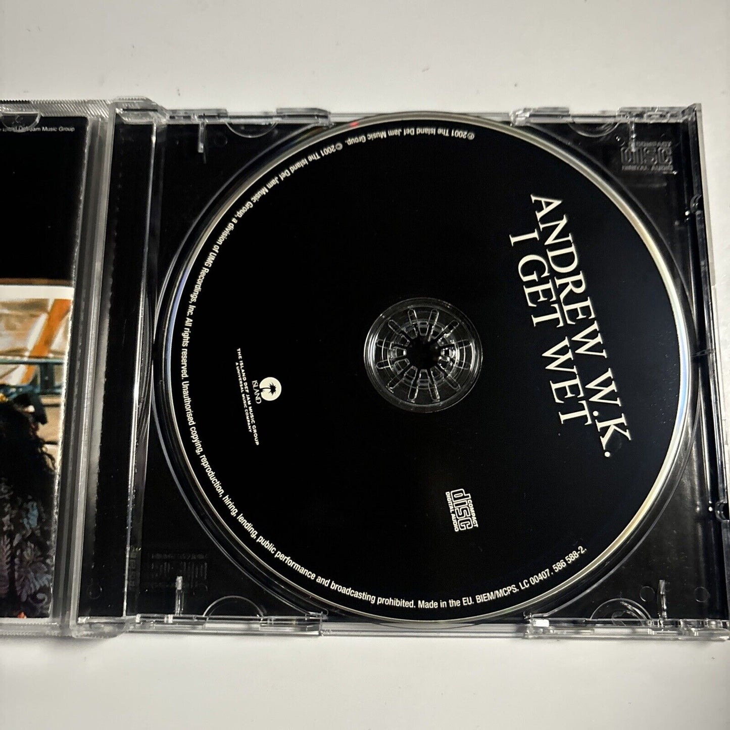 Andrew W.K. - I Get Wet (CD, 2001) Island Records 586 588-2