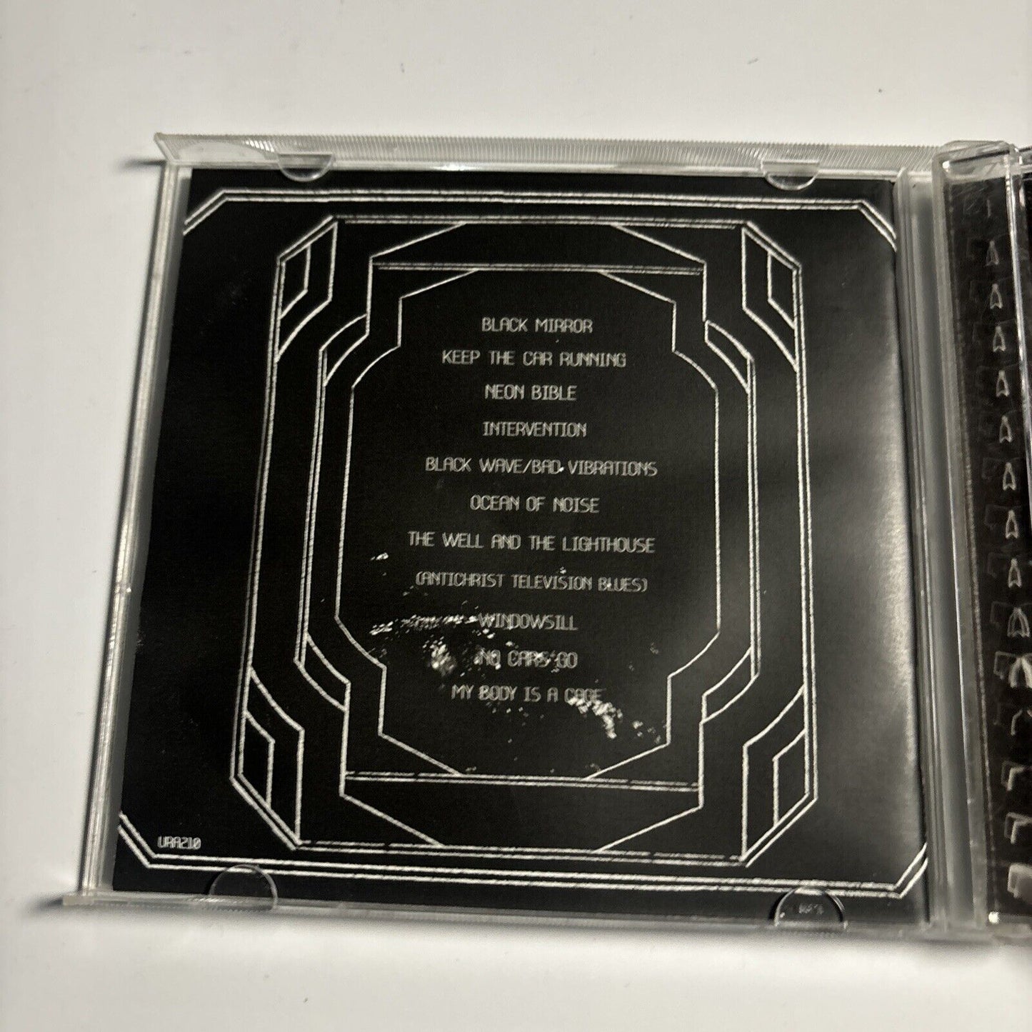 Arcade Fire - Neon Bible (CD, 2007) ura210 water damaged cover