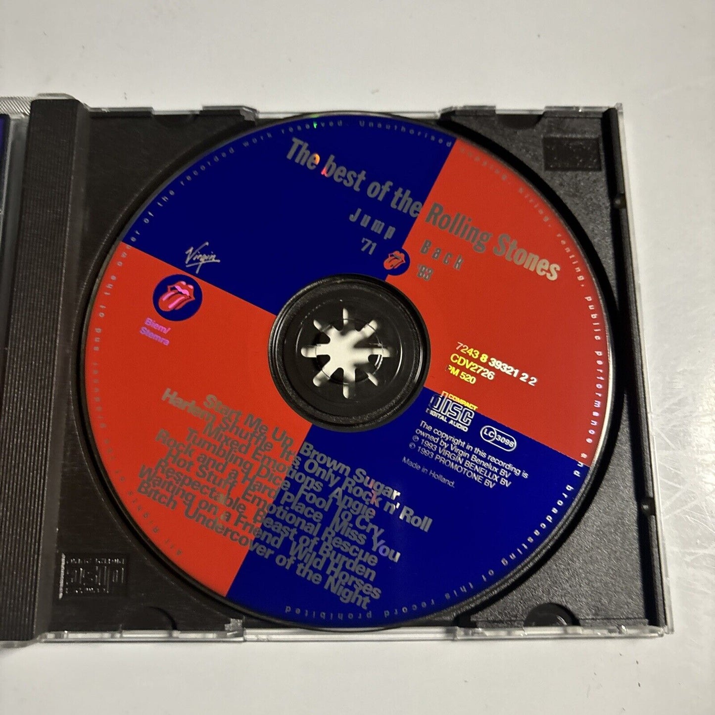 The Rolling Stones - Jump Back (CD, 1993) CDV 2726