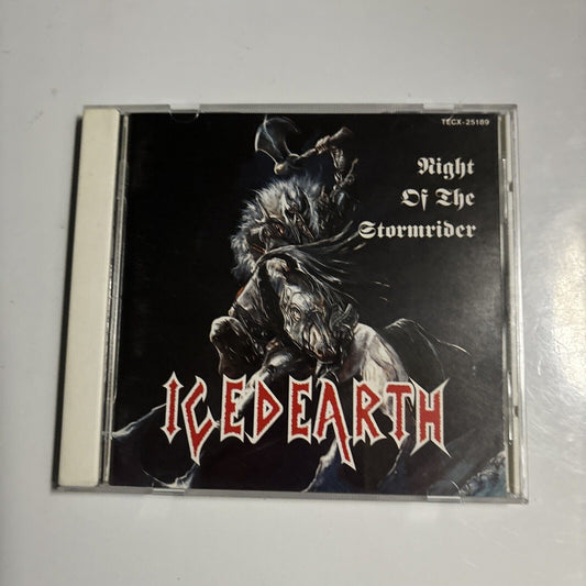 Iced Earth - Night Of The Stormrider (CD, 1992) Japan TECX-25188