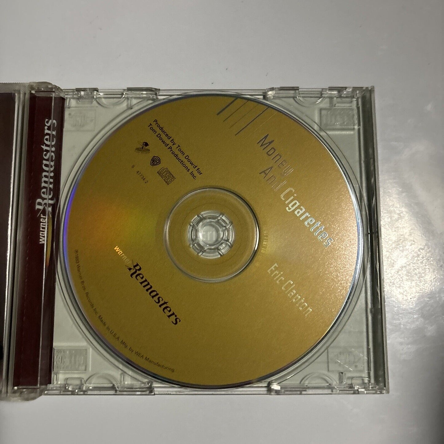 Eric Clapton - Money And Cigarettes (CD, 1983) Japan Warner Bros. Records