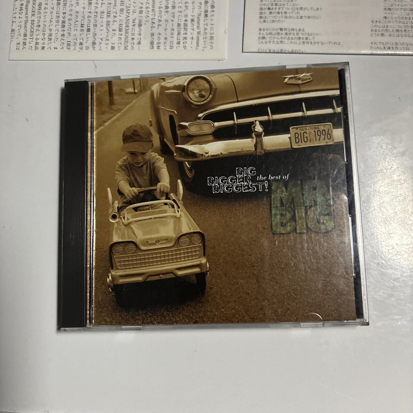 Mr. Big - Big, Bigger, Biggest: The Best Of Mr. Big (CD, 1996) Japan amcy-2020