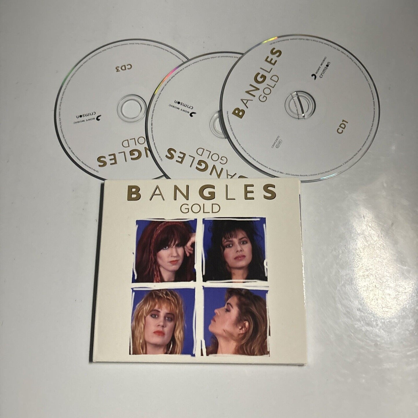 Bangles - Gold (CD, 2020, 3-Disc) Sony Music CRIMCD670