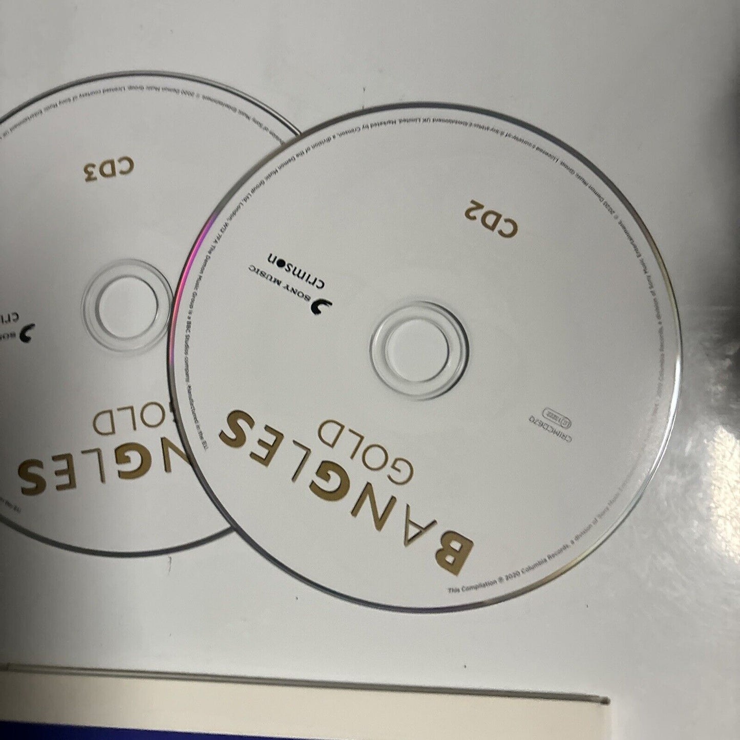 Bangles - Gold (CD, 2020, 3-Disc) Sony Music CRIMCD670