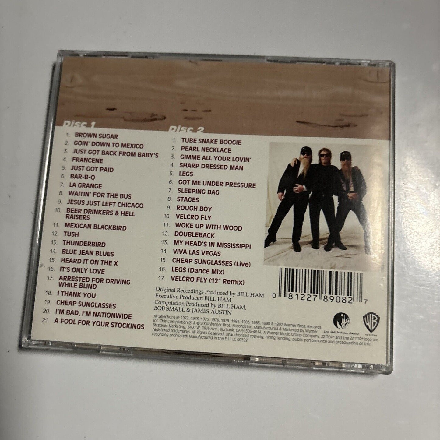 ZZ Top - Rancho Texicano: The Very Best Of ZZ Top (CD, 2004) Warner Bros Records