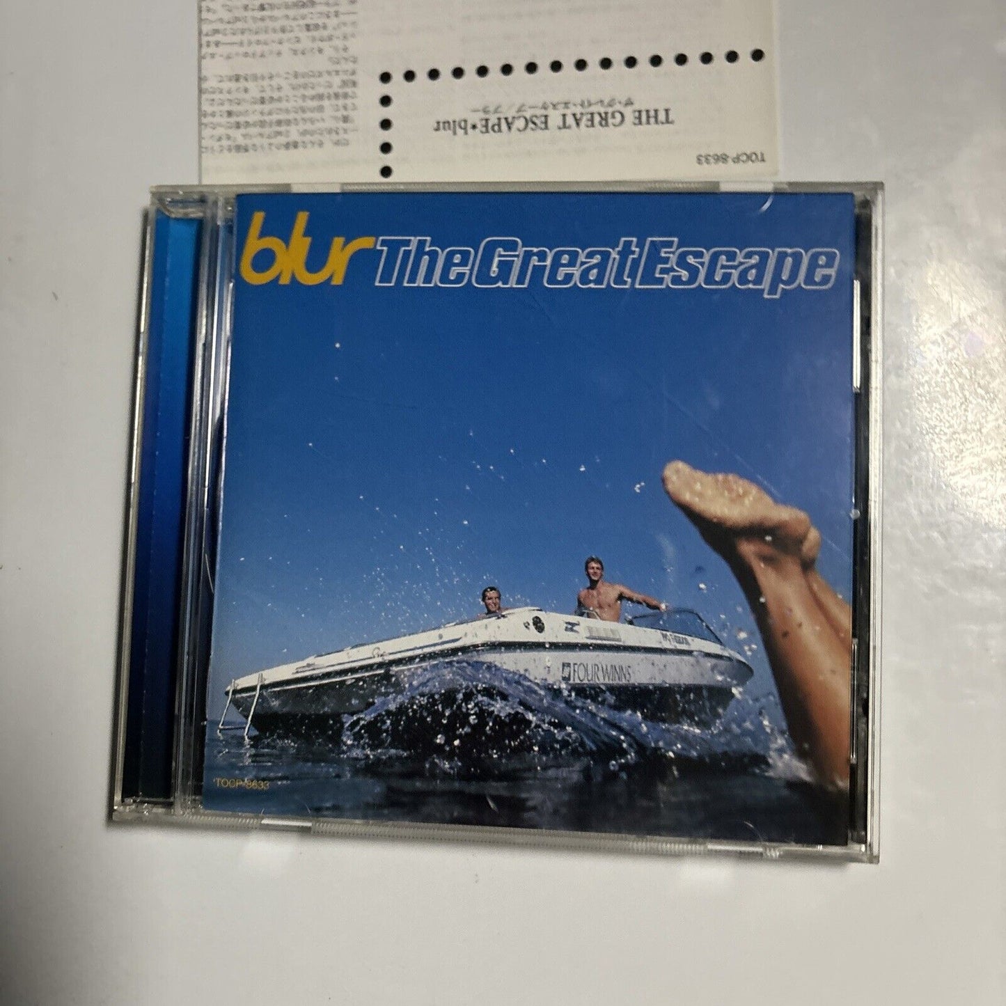 Blur - The Great Escape (CD, 1995) Japan  TOCP-8633