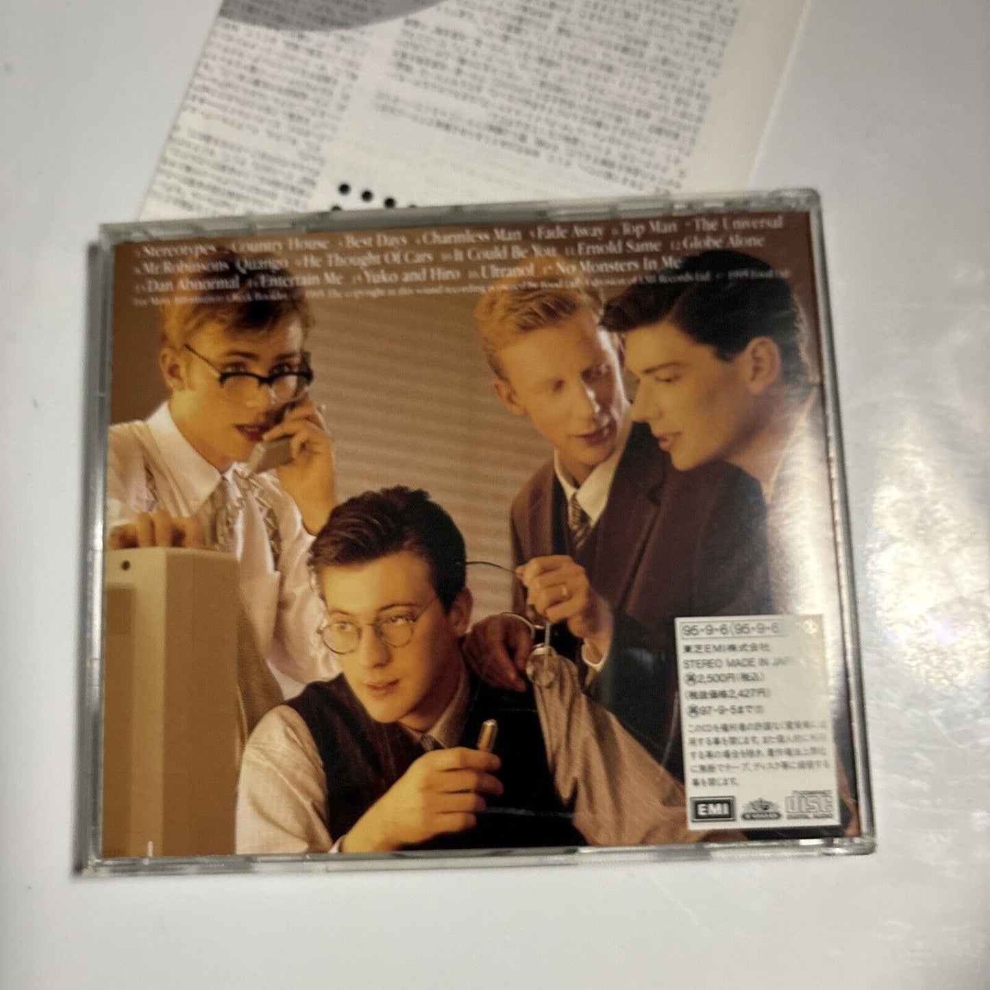 Blur - The Great Escape (CD, 1995) Japan  TOCP-8633