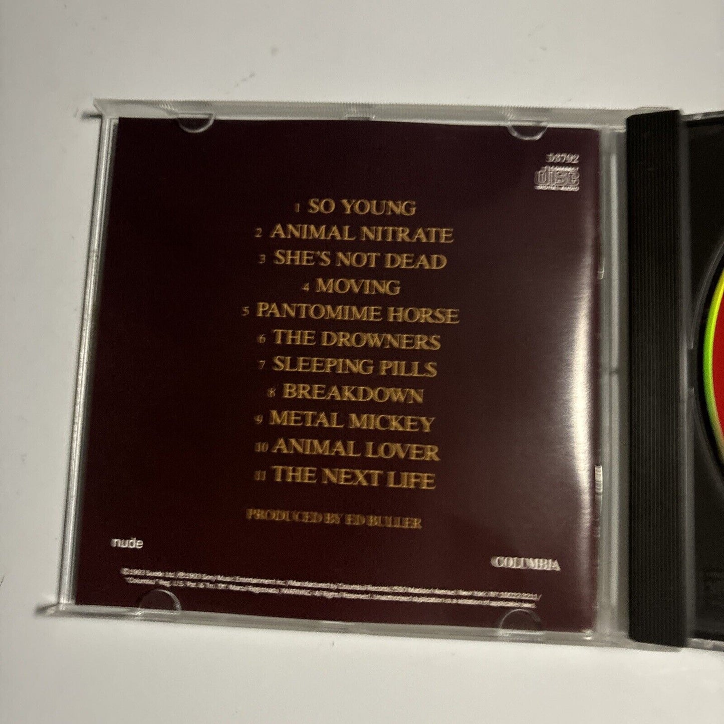 Suede - Suede (CD, 1993) CK 53792 Nude Records